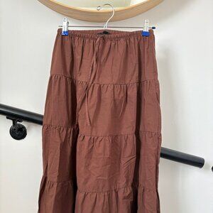 Cotton Peasant Skirt